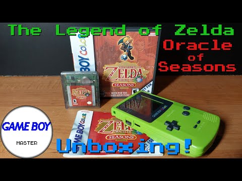 The Legend of Zelda: Oracle of Seasons Unboxing