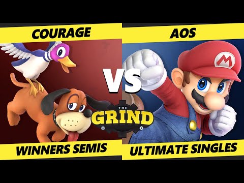 The Grind 150 Winners Semis - Courage (Duck Hunt) Vs. AoS (Mario) Smash Ultimate - SSBU