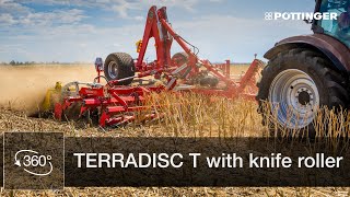TERRADISC T Trailed short disc harrows video
