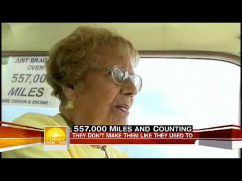 557,000 Miles and Counting (She's 90; Her Car's 45; Both Are Still On The Road)