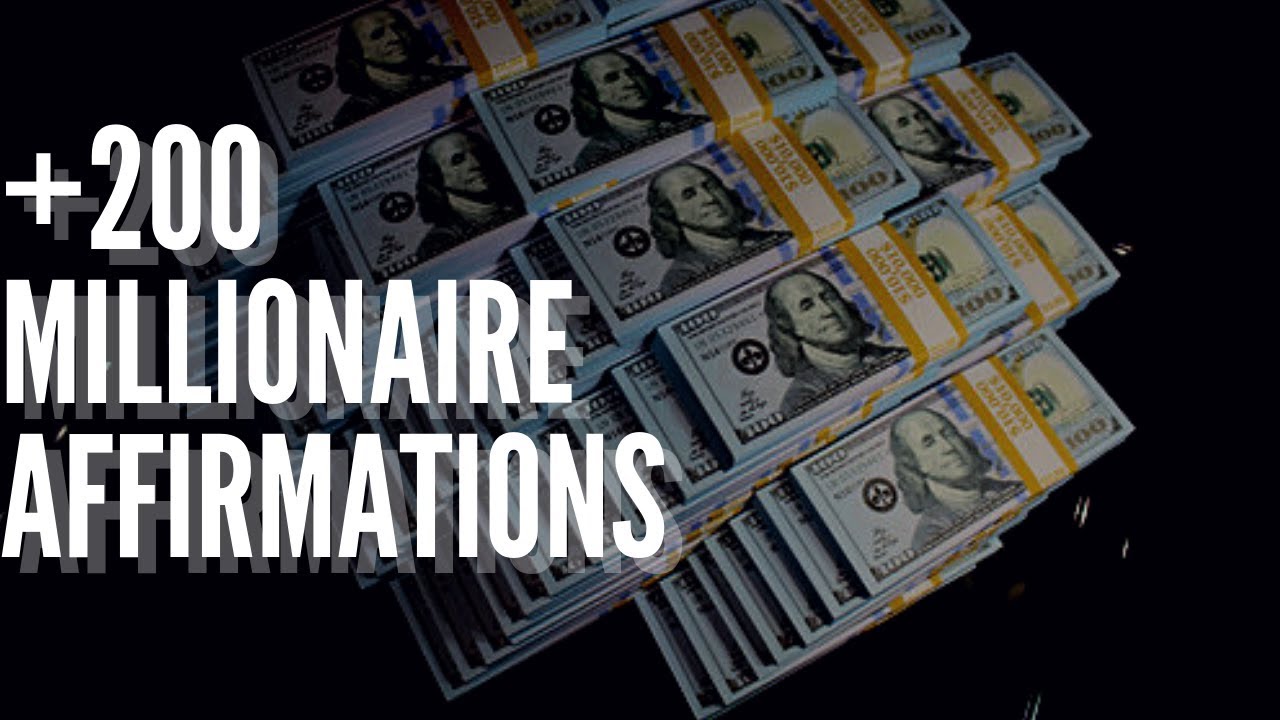 💵 +200 Millionaire Affirmations in 432hz! ~(Listen For 21 Days!) What I used!