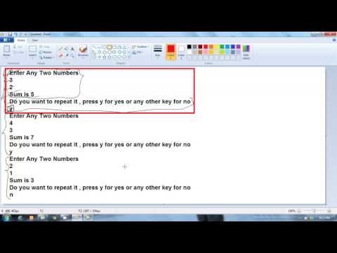 C Programming The First C Language Program Part 1