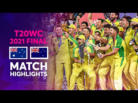 Australia claim maiden Men's T20 World Cup title | Match Highlights | T20WC 2021