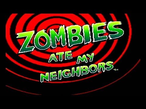 Zombies Ate My Neighbors - (LeVeL 1) Zombie Panic (SNES)