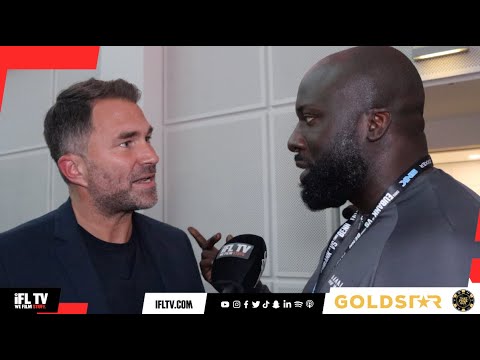 'YOU ARE SO F***** DELUDED' - EDDIE HEARN GETS INTO HEATED ARGUMENT WITH CHRIS EUBANK MANAGER NAPPER