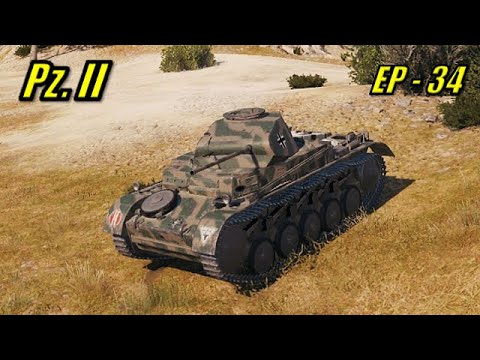 World of Tanks - Pz. ll - Steppes | 1,5K DMG | #34