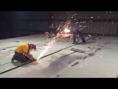 Fabrication of Removable Platforms for the Maersk Viking