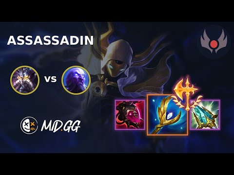MID.GG: [ Assassadin ] Kassadin MID vs Ryze | NA GRANDMASTER | LOL Season 2025