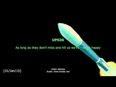 [FUNNY ATC] UPS36 observes a ROCKET LAUNCH!!!! Video