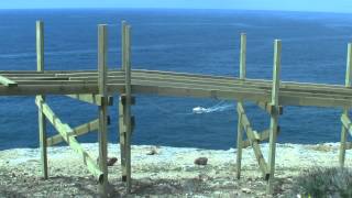 preview picture of video 'Carvoeiro Boardwalk'