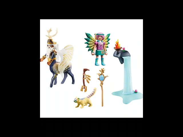 Vídeo relacionado con PLAYMOBIL Adventures of Ayuma 71235 Abjatus con Knight Fairy Hildi, Juguete para niños a Partir de 7 años