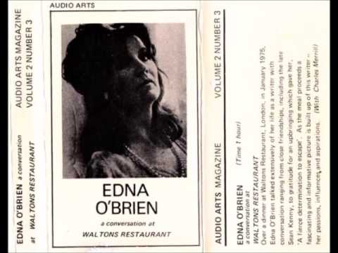 Edna O'Brien - A Conversation At Walton's Restaurant (excerpt)