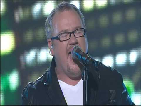 Andrew Wishart and The Fray - X Factor Australia 2011 grand final