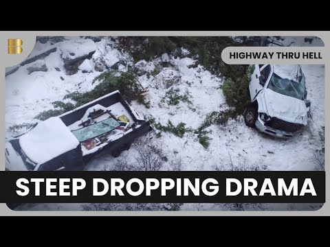 Steep Drop, High Drama! - Highway Thru Hell - Reality Drama