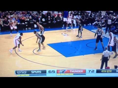 Reggie Jackson 4th qtr mismatch