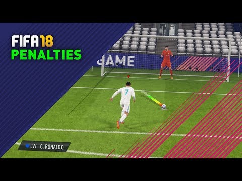 HOW TO TAKE PENALTIES IN FIFA 18!!!