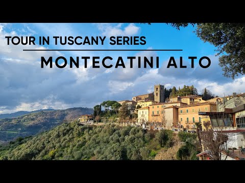 MONTECATINI ALTO || Walking Tour in IL CASTELLO DI MONTECATINI ALTO