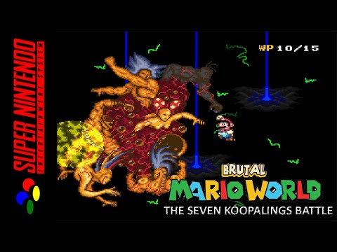 [Longplay] SNES - Brutal Mario World: The Seven Koopalings [Hack] (4K, 60FPS)