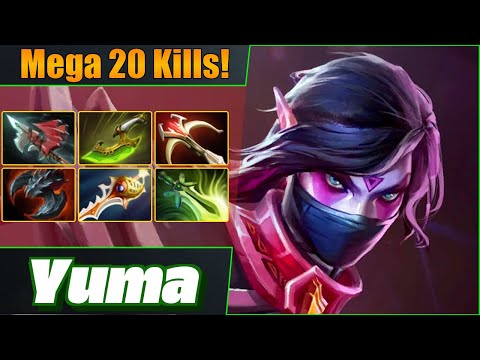 Yuma Templar Assassin Carry 💪 Amazing 20 Kills! Dota 2 DotaPulse Full Gameplay
