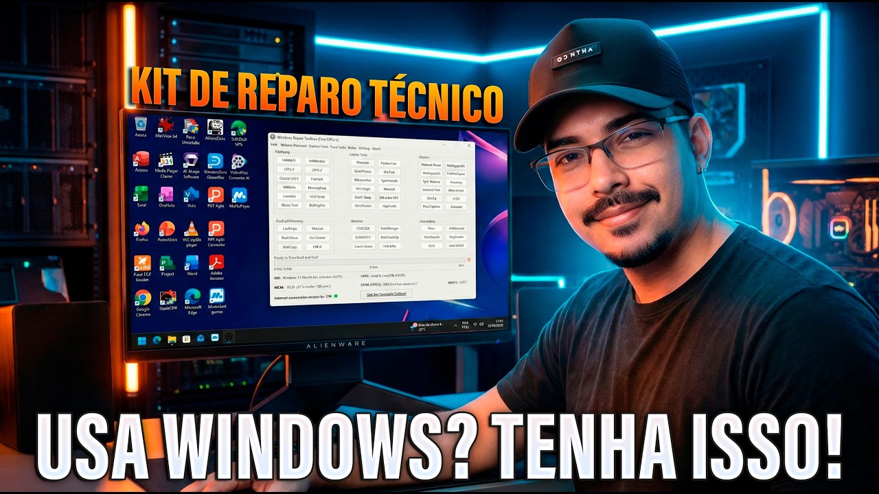 USA WINDOWS? 🛑 Esse KIT DE REPARO Pode salvar seu PC! (Tchau Formatação)