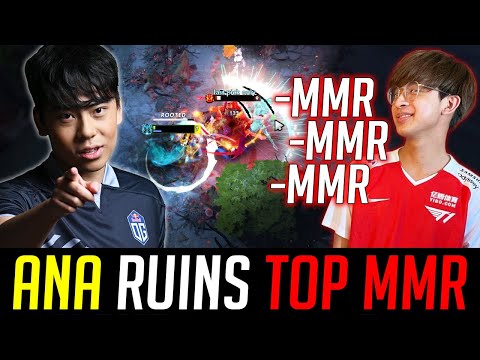 ANA ruins TOP MMR in SEA - 2 Games in a Row DOTA 2