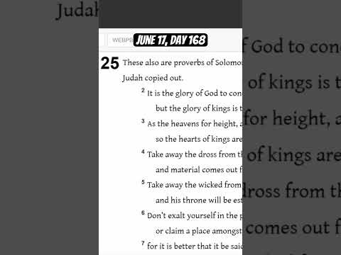 Day 168 of Reading the Bible in Chronological Order! #bible #religion #backtothebible #god #mybible