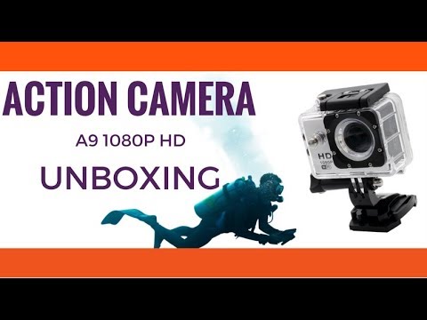 WHAT'S inside the box? Here what i find unboxing A9 1080P Action Camera from Gearbest