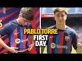 [BEHIND THE SCENES] PABLO TORRE is officially blaugrana ?⚽