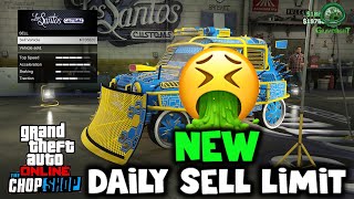 NEW Daily Sell Limit!!! 🤢