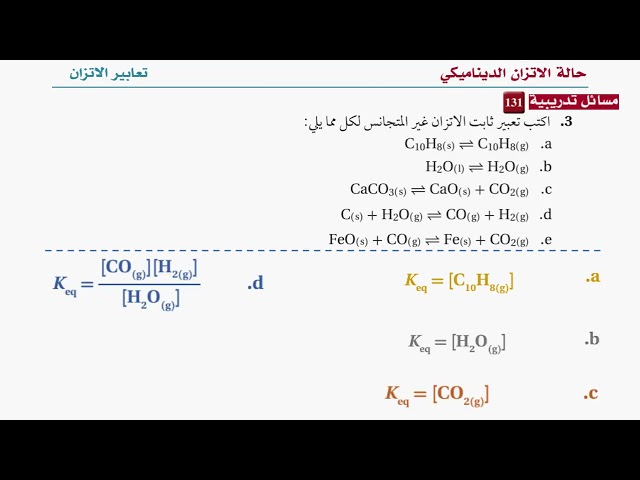 عرض بوربوينت كيمياء (2-2) | الفصل الأول: الطاقة وا...