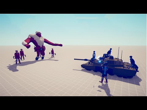 THOR & TANK vs EVERY UNIT- Totally Accurate Battle Simulator TABS