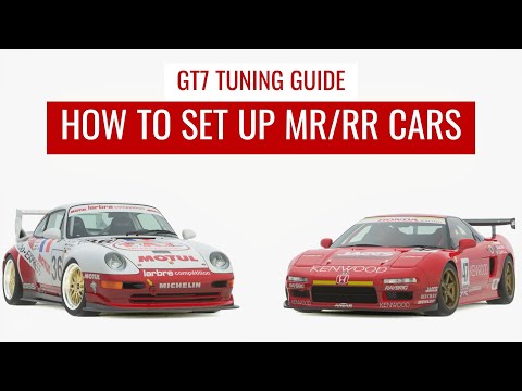 Gran Turismo 7 - Tuning For Beginners - Setting Up MR/RR Cars