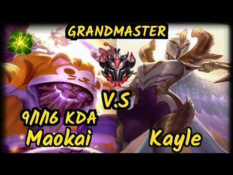 SPY Vizicsacsi (MAOKAI) vs KAYLE - 9/1/16 KDA TOP GAMEPLAY - EUW Ranked GRANDMASTER