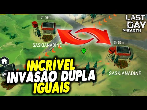 INCRÍVEL INVASÃO DUPLA IGUAIS - Last Day On Earth