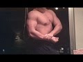 19 years old bodybuilder cutting update