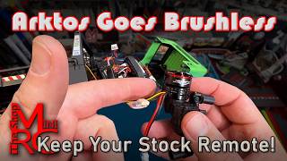 Finally! It's Easy to Drop-In a Brushless for the Arktos V1.5. We install the Furitek Unity 2-1