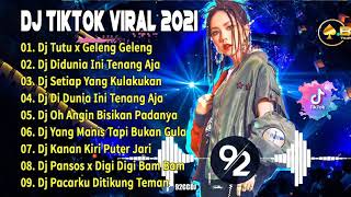 Download lagu DJ TIKTOK TERBARU 2021 - DJ TUTU X GELENG GELENG FULL BASS TIKTOK TERBARU 2021 mp3