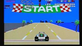 Buggy Boy on Commodore Amiga. Gameplay & Commentary