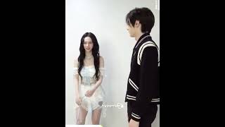 Enhypen and aespa sweet venom challenge behind #enhypen #heeseung #sunghoon #aespa #karina #winter