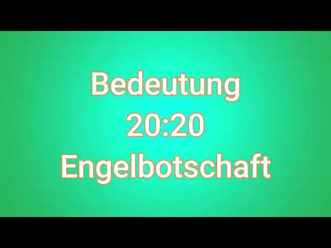 Kennst du die wahre Bedeutung von 2020 ? Engelbotschaft