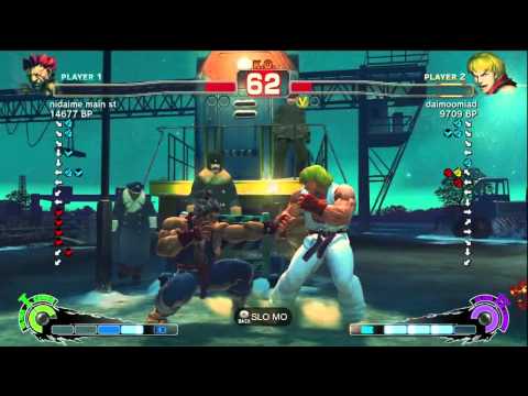 Nidaime [Akuma] vs daimoomiad [Ken] SSF4 Japanese Online Ranked Matches - TRUE-HD