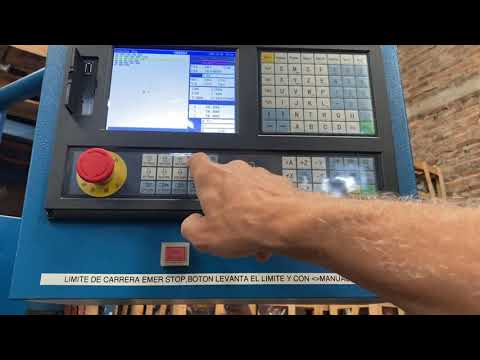 Como hacer un programa nuevo en Fresa cnc control 990