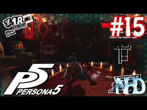 Let's Play Persona 5 (pt15) Book Puzzle to Creepy room