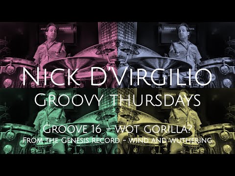 Nick D'Virgilio's Groovy Thursdays - Grv No. 16 (4/4 170 BPM) - "Wot Gorilla?"