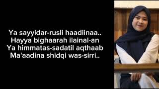Download lagu Lirik Ya Sayyidi (Cover Risa Solihah) mp3 Download lagu Lirik Ya Sayyidi (Cover Risa Solihah) mp3