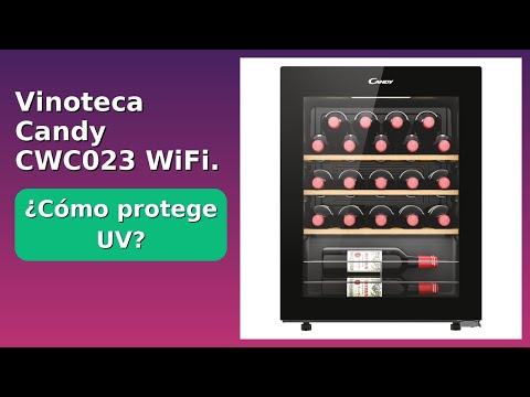 RESEÑA (2025) : Vinoteca Candy CWC023 WiFi. DETALLES ESENCIALES