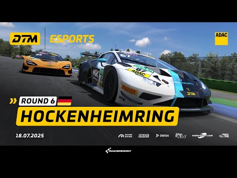 LIVE vom Hockenheimring: Runde 6 startet! 🔥 | deutsch | DTM eSports 2025