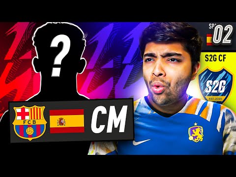 I LOAN THIS PLAYER FROM BARCELONA!!!🤩 - FIFA 22 CREATE A CLUB EP2