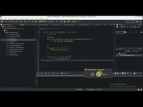 12 Dasar Pemrograman Java Penggunaan For Loop Pada Java