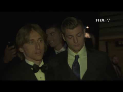 EXCLUSIVE BACKSTAGE FOOTAGE - THE BEST FIFA FOOTBALL AWARDS 2016